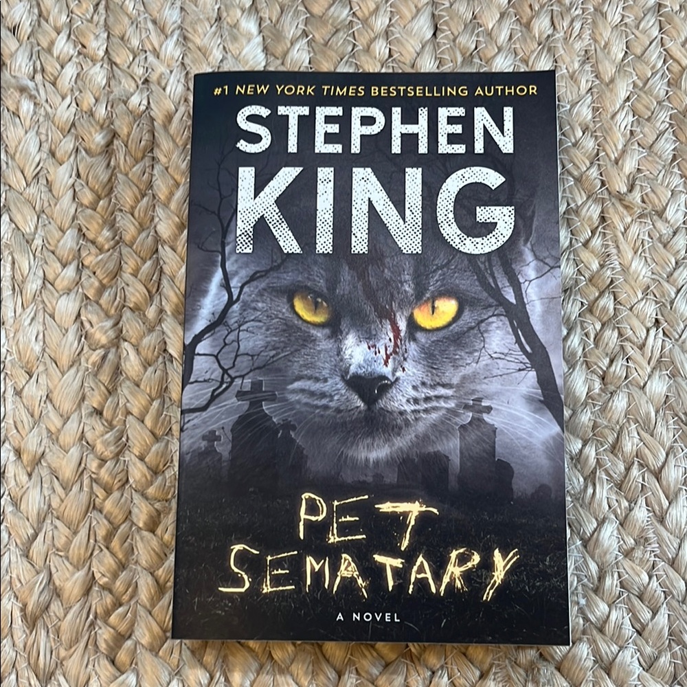 Stephen King 'Pet Sematary' Book